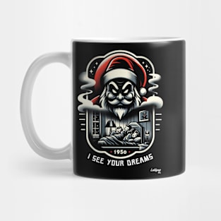 Midnight Beholder's Naughty Santa List - A Xmas December Claus Mug